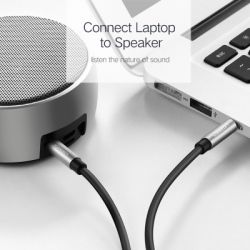 Кабель мультимедійний 3.5mm M to 3.5mm M 3.0m AV119 black Ugreen (10736) - Картинка 8