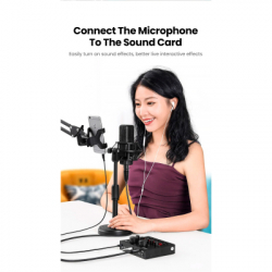 Кабель мультимедійний 3.5mm M to XLR F 1.0m AV182 black Ugreen (20763) - Картинка 6