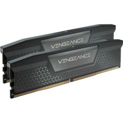Модуль памяти для компьютера DDR5 128GB (2x64GB) 6400 MHz Vengeance Black Corsair (CMK128GX5M2B6400C42) - Картинка 2