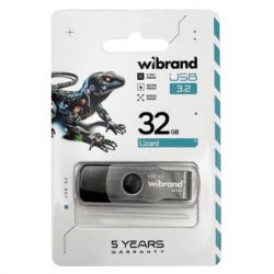USB   Wibrand 32GB Lizard Black USB 3.2 (WI3.2/LI32P9B) -  3