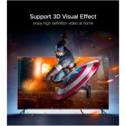 Кабель мультимедійний HDMI M to HDMI M 10.0m HD104 black Ugreen (10110) - Картинка 3