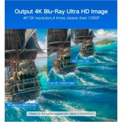 Кабель мультимедійний HDMI M to HDMI M 10.0m HD104 black Ugreen (10110) - Картинка 4