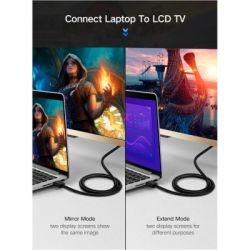 Кабель мультимедійний HDMI M to HDMI M 10.0m HD104 black Ugreen (10110) - Картинка 5