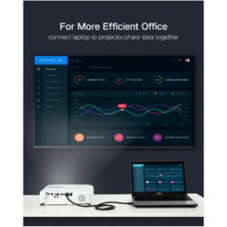 Кабель мультимедійний HDMI M to HDMI M 10.0m HD104 black Ugreen (10110) - Картинка 6