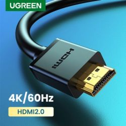 Кабель мультимедійний HDMI M to HDMI M 2.0m HD104 black Ugreen (10107) - Картинка 3
