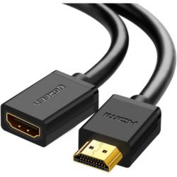   HDMI M to HDMI F 1.0m HD107 black Ugreen (10141)
