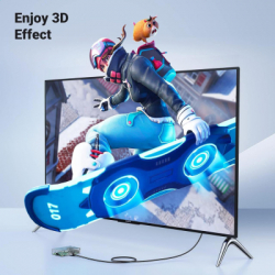 Кабель мультимедійний HDMI M to HDMI mini M 1.0m 8K HD163 black UGREEN (15514) - Картинка 3