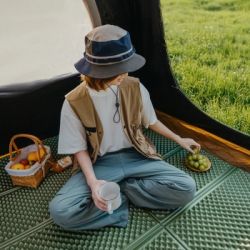 Туристический коврик Naturehike CNK2450WS044 подвійний 200x120х1,8см синій (6927595791097) - Картинка 4