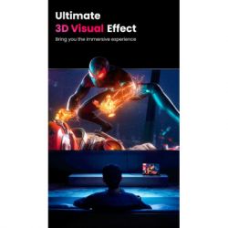 Кабель мультимедійний DisplayPort M to DisplayPort M 1.0m V1.4 braided DP114 black Ugreen (80390) - Картинка 6