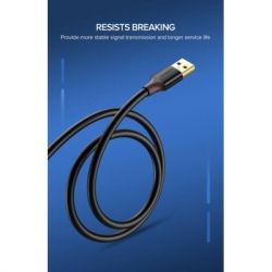 ���� ������ USB 3.0 AM/AF 1.5m US129 black UGREEN (30126) - �������� 5
