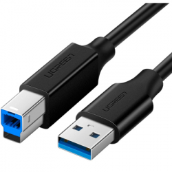    USB 3.0 AM/BM 1.0m US210 black Ugreen (30753)