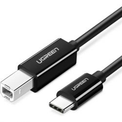    USB-C 2.0 to BM 2.0m US241 black Ugreen (50446)