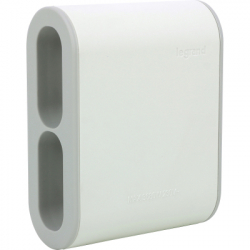 Сетевой разветвитель LEGRAND Стандарт 4х2К бічні розетки 6А Білий/Сірий (049400) - Картинка 2