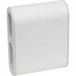 Сетевой разветвитель LEGRAND Стандарт 4х2К бічні розетки 6А Білий/Сірий (049400) - Картинка 4