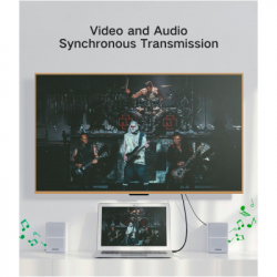 Кабель мультимедійний miniDisplayPort M to HDMI M 1.5m MD101 4K black UGREEN (20848) - Картинка 5