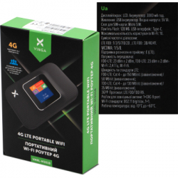 Мобільний Wi-Fi роутер Vinga Hotspot 4G M301 (VMRL-M301B) - Картинка 7