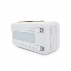 ������� ������������� Remax 60000mAh, 22.5W, PD+QC, 2*USB+Type-C+Lightning, Black/White (RPP-565) - �������� 3