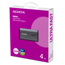 SSD накопитель ADATA SE880 4TB USB 3.2 (AELI-SE880-4TCGY) - Картинка 6