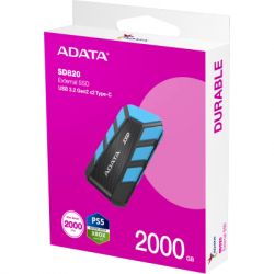 Накопичувач SSD USB 3.2 2TB SD820 ADATA (SD820-2000G-CBU) - Картинка 6
