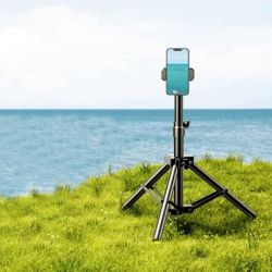 ������ RTAKO ZJ-ZB01 55CM Matte Finish Carbon Steel Tripod Black (6930539528246) - �������� 4