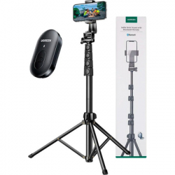 ������ UGREEN LP680 Selfie Stick Tripod with Bluetooth Remote Black (15609) - �������� 3