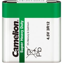  3R12 4.5V Super Heavy Duty Zinc-carbon * 1 Camelion (3R12-SP1G)
