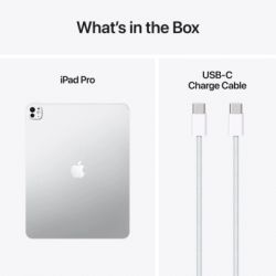 Планшет Apple iPad Pro 13" M5 WiFi + Cellular 256GB with standard glass - Silver (ME7X4TY/A) - Картинка 10