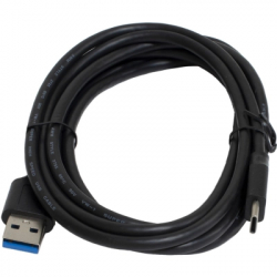 ���� ������ USB 3.0 AM to USB-C 2.0m black Patron (CAB-PN-USB3-TYPEC-2M)