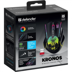 Мишка Defender Kronos GM-695 Wireless Black (52695) - Картинка 9