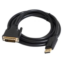   DisplayPort M to DVI M 1.8m 24+1pin Patron (CAB-PN-MUL-DP-DVI-18)