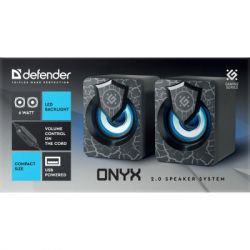 Акустична система Defender Onyx Led USB Black (65038) - Картинка 5