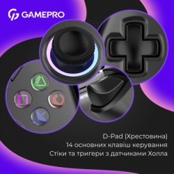 ������� GamePro 2.4G/BT 5.1/USB (Switch/PC/PS/iOS/Android) RGB Black (GPS20B) - �������� 10