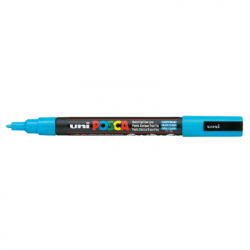 ������ UNI Posca, 0.9-1.3��, ��������� (PC-3M.L.Blue)