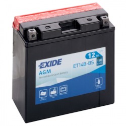   EXIDE   EXIDE AGM 12Ah (+/-) (190EN) (150*70*145) ET14B-BS (ET14B-BS)