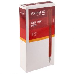Ручка гелевая Axent Delta by Axent Красная 0,7 мм (DG2042-06) - Картинка 2