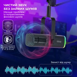 USB мікрофон Fifine AM8T - Картинка 5