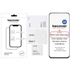 ���� ������� BeCover 10D Samsung Galaxy S25 FE SM-S731 Black (714380) - �������� 2