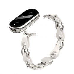 ������� ��� ������ �������� Armorstandart Chain Wristband ��� Xiaomi Smart Band 10/9/8 Silver (ARM86889) - �������� 2