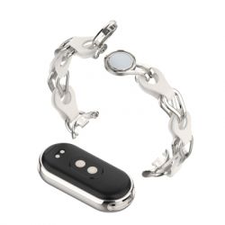 ������� ��� ������ �������� Armorstandart Chain Wristband ��� Xiaomi Smart Band 10/9/8 Silver (ARM86889) - �������� 3
