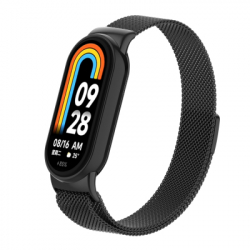 ������� �� ������ �������� Armorstandart Milanese Magnetic ��� Xiaomi Smart Band 10/9/8 Black (ARM86890)