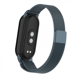 Ремінець до фітнес браслета Armorstandart Milanese Magnetic для Xiaomi Smart Band 10/9/8 Titanium Grey (ARM86893) - Картинка 2