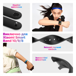 ������� �� ������ �������� Armorstandart ��� Xiaomi Smart Band 10/9/8 Midnight Blue (ARM86909) - �������� 3