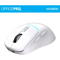 Мишка OfficePro M468W Wireless/Bluetooth White (M468W) - Картинка 4