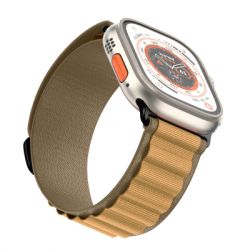 Ремінець до смарт-годинника Armorstandart Alpina Band для Apple Watch 42 (Series 11-10)/41/40/38 Tan (ARM82564) - Картинка 3