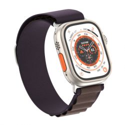 Ремінець до смарт-годинника Armorstandart Alpina Band для Apple Watch 49/46/45/44/42 (Series 1-3) Indigo (ARM81043) - Картинка 2