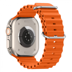 ������� �� �����-��������� Armorstandart Ocean Band ��� Apple Watch 42 (Series 11-10)/41/40/38 Orange (ARM81038) - �������� 3