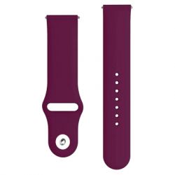 ������� ��� �����-����� Armorstandart Silicone Watch Strap 20mm Marsala (ARM60520) - �������� 3