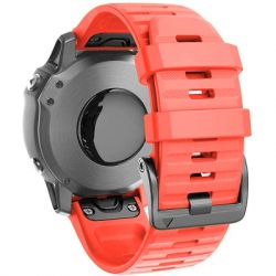 Ремінець до смарт-годинника Armorstandart Silicone для Garmin 26mm Coral Red (ARM87729) - Картинка 2
