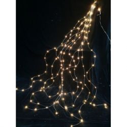 Гирлянда Chomik Оберемок струн 200 LED 10х2 м, теплий білий, IP44, від мережі (5900779901780) - Картинка 2