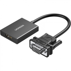 ���������� VGA M to HDMI F CM513 black UGREEN (50945)
